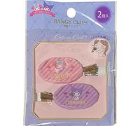 Sanrio My Melody & Kuromi Fermaglio per Capelli Bangs Clip Accessori Barrette Sinistra e Destra 2pcs Set (Happy)