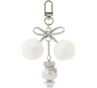 Sanrio My Melody Portachiavi Con Coniglio Di Neve Morbido UFFICIALE GIAPPONESE