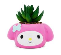 Sanrio My Melody Vaso Mini In Ceramica Da 3 Pollici Con Succulenta Artificiale