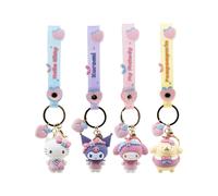 Sanrio Peach Series Portachiavi Con Hand Strap Hello Kitty E Friends Yume Toys