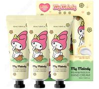 Sanrio Personaggio Crema Mani 3 Set Regalo per Mani Secche Screpolate Donna...