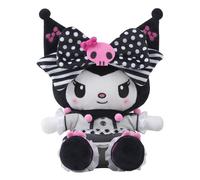 Sanrio Pink Black Party Series Plush Figure Kuromi M 17 cm