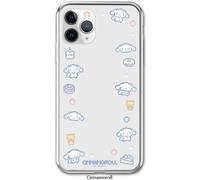 Sanrio Pixel Circle Clear Jelly Case per iPhone 17 16 15 Pro Max Plus Korea