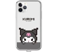 Sanrio Pixel Peeking Clear Jelly Case per iPhone 14 13 12 11 Pro Max Plus Korea