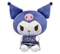 Sanrio Plush Figure Kuromi Pyjama Style M 22 cm