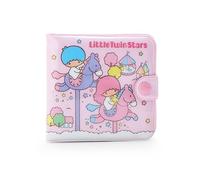 Sanrio Portafoglio in vinile, rosa, S, Piccole stelle gemelle
