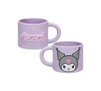 Paladone Kuromi Tazza viola, con licenza ufficiale Sanrio Hello Kitty & Friends 400 ml, grande tazza da caffè in ceramica per tè e cioccolata calda, regalo Kawaii per ragazze, donne, adolescenti