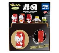 Sanrio Twinchees - Mini statuette Hello Kitty & Friends Sushi Kawai, 5 cm (24)