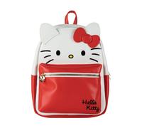 Cerdà Hello Kitty Zaino - Ecopelle - Bianco e rosso