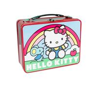 SanrioMetallo Arcobaleno Hello Kitty Contenitore Porta Pranzo (TT607)