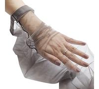 Sanrlo Calze, 2 pezzi da donna senza cuciture invisibile collant solido ultra sottile velato elasticità collant vedere attraverso calze, Grigio#, M-3XL