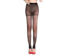 Sanrlo Calzini, Collant da donna sottili senza piedi, calze autoreggenti in tinta unita con controllo di colore superiore in seta collant da danza leggings, Nero#, M-3XL