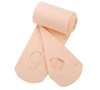 Sanrlo Calzini, donne ragazze tinta unita collant da balletto ultra morbidi comodi opachi convertibili collant da danza Stocki, carne in polvere#M, M-3XL