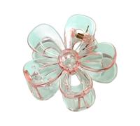 SANRLO Fermagli per capelli, fasce per capelli, accessori per capelli da donna, fermagli per capelli per ragazze con fiore trasparente a forma di squalo, morsetto antiscivolo per capelli, fermagli per