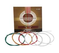 SANRLO IRIN C105 - Corde per chitarra, strumenti musicali, confezione da 6, corde per chitarra classica con anima in nylon colorato rivestito in lega di rame