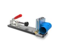 SANRLO Kit di Fori Tascabili Strumento per la Lavorazione del Legno Regolabile Tasca Tassello Sistema di Fori Set Legno Guida Strumento di Giunzione