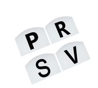 SANRLO Marcatori da parete per dressage con lettere da dressage per atleti equestri ed eventi, include lettere da dressage