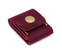 SANRLO Plettri per chitarra Custodia in pelle per plettri per chitarra Organizzatori per plettri per chitarra Custodia per plettri per chitarra Borsa per plettri per chitarra, Rosso