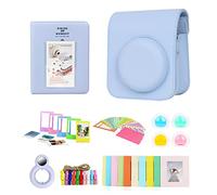 SANRLO Set di accessori per fotocamera istantanea per 12 con borsa per fotocamera/obiettivo selfie/cornici per album fotografico adesivi
