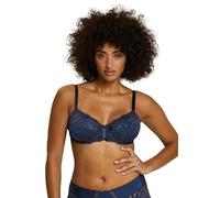 SANS COMPLEXE Amélie Reggiseno Classico con Ferretto, Bleu Marine, 4D Donna