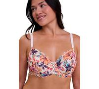 Sans Complexe Arum Mosaic_709212 Reggiseno a Copertura Completa, Print Paradise Flowers, 4C Donna
