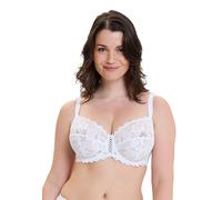 Sans Complexe - Arum - Reggiseno Avvolgente in Pizzo con Ferretto - Classico - Tinta Unita - Donna - Bianco - 3H