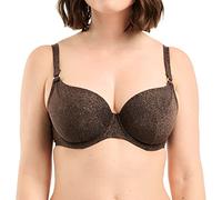 Sans Complexe Bain Reflet Bikini Top, Nero, 4C Women's