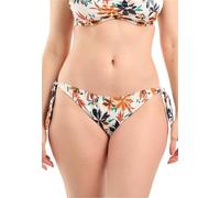 Sans Complexe Bain Staycation Bikini Bottoms, Stampa Floreale in Avorio, 40-42 Women's