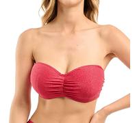 Sans Complexe Bain, Top per Costume A Fascia con Ferretto, Reflet, GCJ Ciliegia, 3C