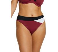 Sans Complexe Beyond The Beach Costume da Bagno, Mutandine Medio, Colorblock Prugna, 40-42 Donna