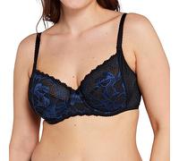 Sans Complexe Capucine Full Coverage Bra, Nero Blu, 3D Women's
