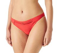 Sans Complexe Insolite 68oah71 Slip da Bagno a Vita Bassa, Papavero Rosso, 44/46 Donna