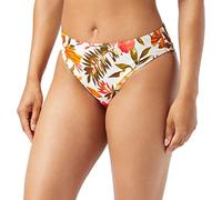 Sans Complexe Luxuriante 68PAH73 Slip da Bagno, Imprime Floral Blanc Rose, 50 Donna