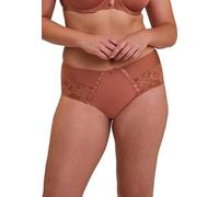 Sans Complexe - Modello Amelie - Pantaloncini da Donna in Vita Normale, Marrone Bruschetta, 42-44