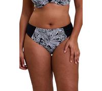 Sans Complexe - Pantaloni Seychelles-Nero, Stampa Graphic Palm Tree, 42-44