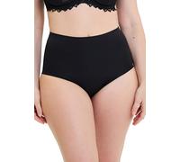 Sans Complexe - Perfect Touch - Mutandine a Vita Alta con Effetto Pancia Piatta - Effetto seconda Pelle - Donna - Nero - XXL