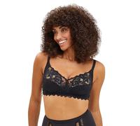 Sans Complexe - Reggiseno, coppa completa con pizzo, donna, Nero (Noir), 2B