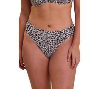 Sans Complexe Samoa Bikini Bottoms, Linen Animal Print, 32-34 Donna