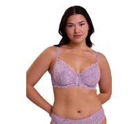 Sans Complexe Set di Lingerie da Donna Arum Semi-Sheer, Lavanda, 4D