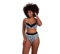 Sans Complexe Seychelles Bikini Top, Stampa Graphic Palm Tree, 6D Donna