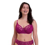 Sans Complexe Suzie Plunge Bra, Opaco, Rosa Fucsia, 5D Donna