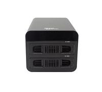 Sans Digital MobileRAID MR2UT6G - Alloggiamento RAID HDD a 2 alloggiamenti, USB 3.1 GEN2/TYPE-C a SATA/RAID 0/1/JBOD