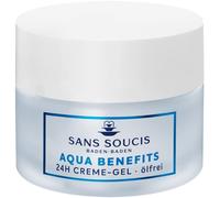 Sans Soucis Crema Viso 24h Crema Gel 50ml - Crema idratante per pelle normale oleosa + pelle mista Skincare Cura della pelle priva di olio Aqua Benefits