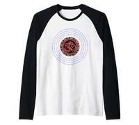 Sanscrito Gayatri Mantra - Om Namah Shivay - Yoga di Meditazione Maglia con Maniche Raglan