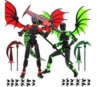 SANSGOUP T13 Action Figure Set (Assembly completato), Hiros 13 Toy Robot Multi-giunto stampato in 3D, Titan Dummy 13 Figura d'azione, decorazioni desktop per gli amanti del gioco giocattoli 2025