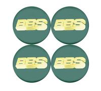 SANSHAOS 4 Pezzi Auto Coprimozzi Adesivo per BBS 56MM 60MM 65MM 70MM 80MM, Tappi Ruota per Auto Impermeabili Antipolvere Auto Decorativo Emblema Accessori,E-60MM