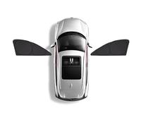 SANSHAOS Tendine Parasole Auto Tende Oscuranti per Volvo XC60 2017-2024, Finestrini Protezione Solare Lock Raggi UV Oscuranti Vetri Auto,2pcs Front Side Windows