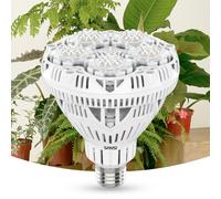SANSI Lampadina LED per coltivazione 24W=300W Lampada a spettro completo 4000K