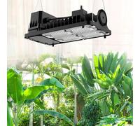 SANSI LED Grow Light per Piante da Interno, 1000W equiv. 2x4ft Copertura Luce di Coltivazione a Spettro Completo dimmerabile con Lente Ottica per Un Elevato PPFD