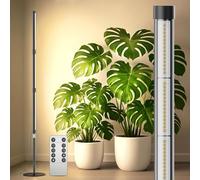 SANSI T10 Lampada da Coltivazione, Spettro Completo per Piante da Interno, 55W con 168 LED, Timer 4/8/12H, 4 Livelli di Luminosità, Altezza Regolabile 159-189cm, Luce 4000K per La Crescita